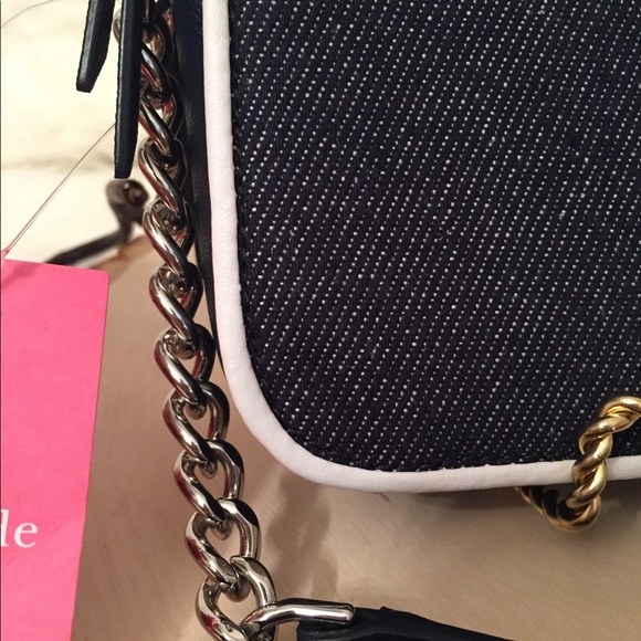 KATE SPADE ♠️ Cameron Demin  Crossbody 🆕 - Picture 3 of 15